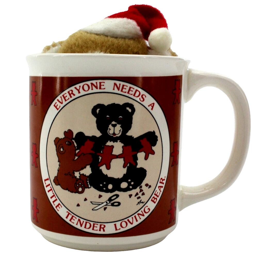 Christmas Mug • Teddy Bear Ornament • Everyone Needs A Little Tender Loving Bear